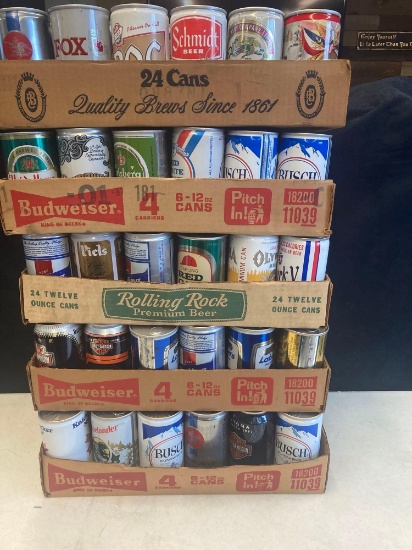 Beer can collection