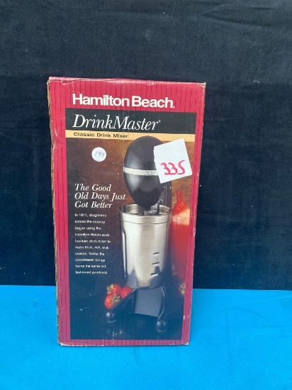 Hamilton Beach drink mixer open box