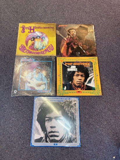 5 Jimi Hendrix albums