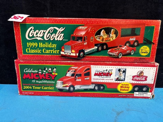 coca-Cola 1999 holiday classic car