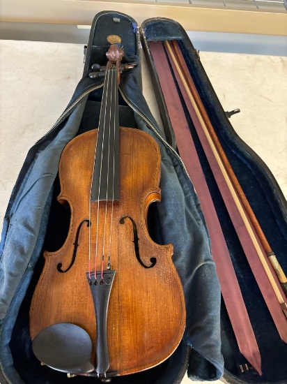 GEIG ECONOMO vintage violin with bow