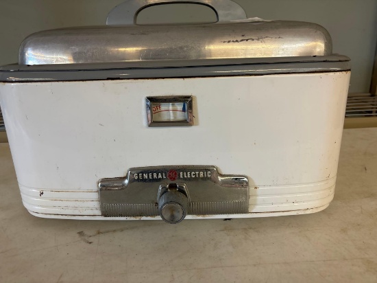 vintage general electric roaster