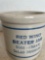 Red wing stoneware beater jar
