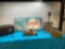 Vintage clock, Risk game, toaster, and more