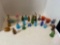 multicolor, miniature glass, paperweights, decoration, cups, figures, and more