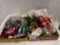 Christmas decor, including cookie cutters