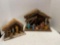 Two nativity scenes one marked made in Italy