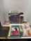 Disney DVDs, and old cookbooks