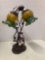 Lily Pad Gooseneck Double arm lamp