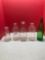 Vintage milk bottles