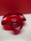 Fenton ruby stretch glass bowl