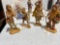 Vintage Fontanini figures, vintage pilgrim figures, Amish figures and more