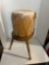 vintage tom tom style drum with stool