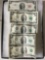 (5) two dollar bills red ink 1953 series