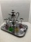 Stunning Farber brothers cocktail set with tray