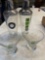 vintage cocktail shakers martini glasses plus misc drink glasses