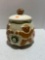 gingerbread man cookie jar by LA pottery