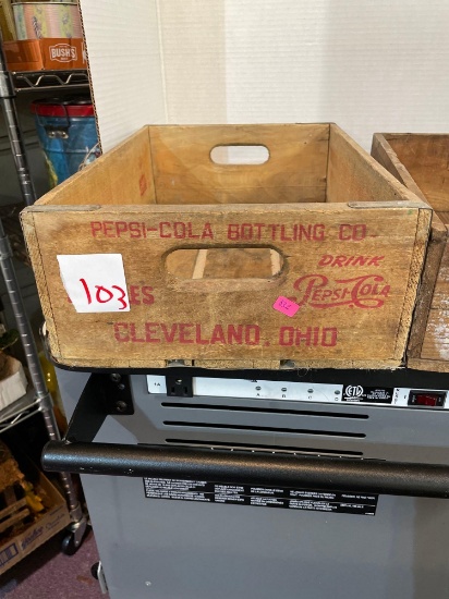 Coca Cola and anchovie wooden crates
