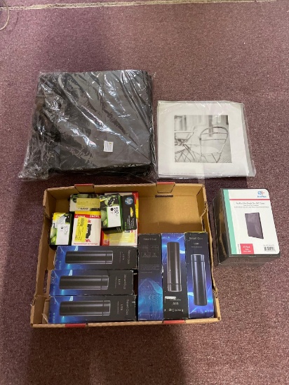 LED smart cups, printer cartridges, DVD cases, new pet bed