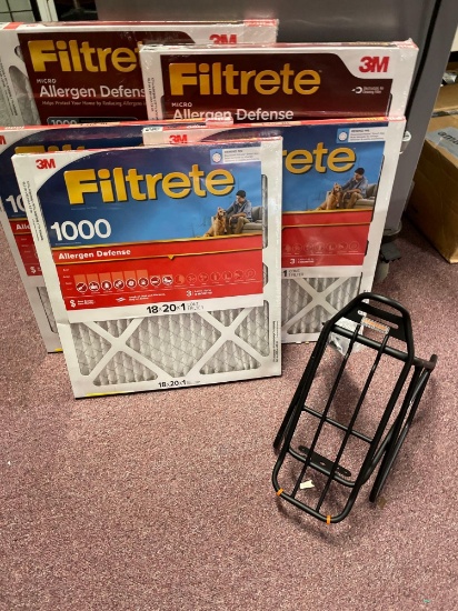 New air filters, pack rack clip on system, New doughnut cat Tunnel beds