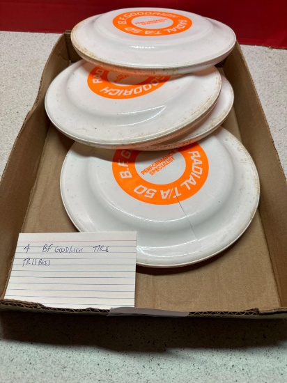 BF goodrich frisbees