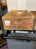 Coca Cola and anchovie wooden crates