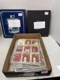 Mixed sports cards and basketball and other cards