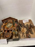 older German cuckoo clock as is