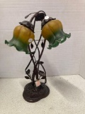 Lily Pad Gooseneck Double arm lamp