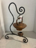 19th century copper swimming sprit kettle