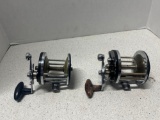 2 Pflueger fishing reels