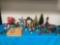 Amazing vintage Christmas light includes brush, wreaths and trees have a life candle ornaments