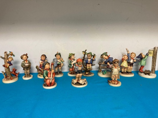 12 Goebel Hummel figurines