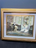 George Dunlap Leslie print box and vintage purses and handbags