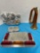 copper horn motorcycle license plate holder, etc.