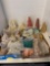 Vintage original real sand, Sandcastles