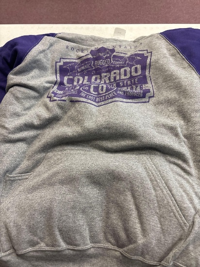 Bottle Label Hoodie Colorado Rocky Mountain