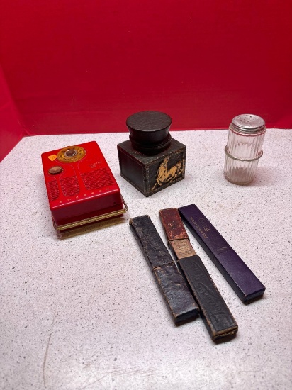 Straight Razors and Emerson Transistor Radio