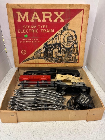 Vintage Marx steam type electric train
