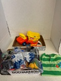 Burger King Star Wars toys, little tikes toys, And a Blue?s Clues shirt size 7