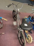 vintage aheadset with large persons seat, 4130 bicycle