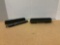 Two Diecast 1940s 1950s passenger train cars