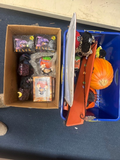 Halloween collectibles and decorations