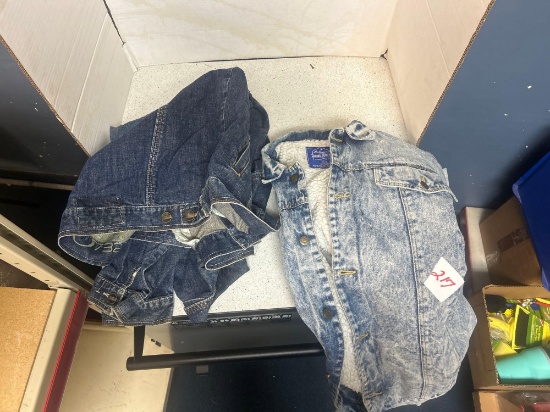 Jean jacket and jeans