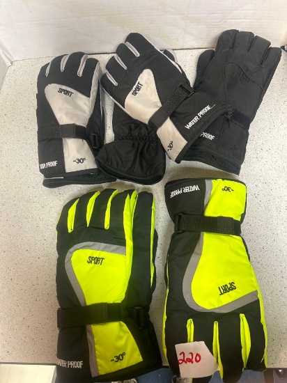 waterproof winter gloves