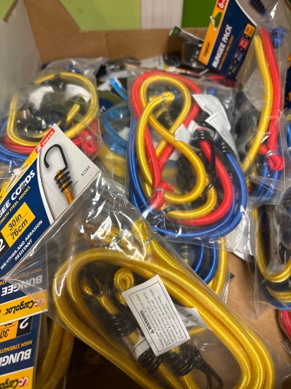 box of bungee cords