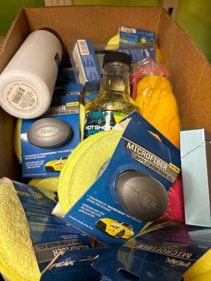 travel, mugs, microfiber, applicator, pads, cigarette cases, etc.