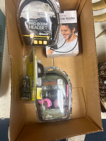headsets and watches
