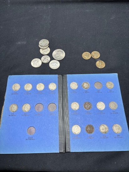 Silver coins, and other coins