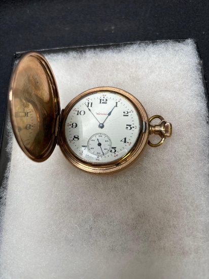 Gold filled pocket watch in working condition